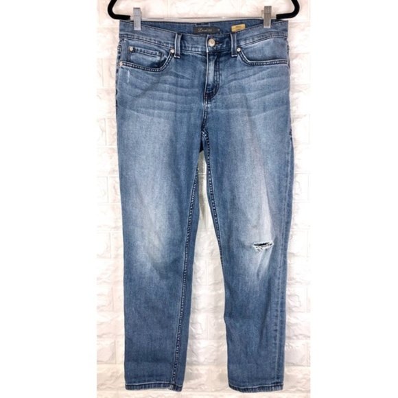 Anthropologie Denim - Level 99 Sienna Tomboy Ankle Cropped Jeans Size 28
